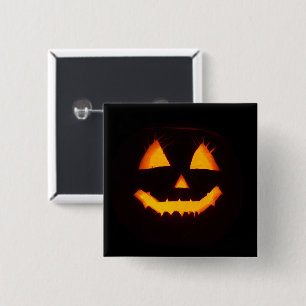 Chapa Cuadrada Ligero Jack O Lantern