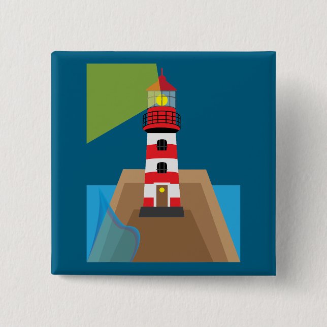 Chapa Cuadrada Lighthouse (Anverso)