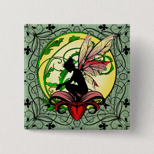 Chapa Cuadrada Lily Shadow Fairy