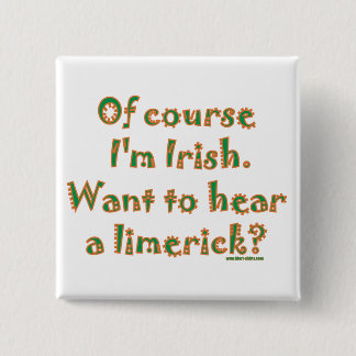 Chapa Cuadrada Limerick irlandés
