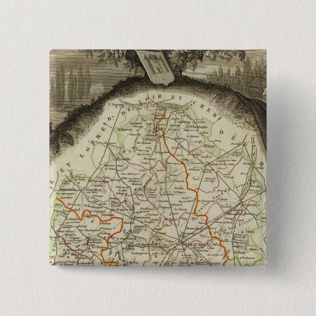 Chapa Cuadrada Límites forestales (Anverso)