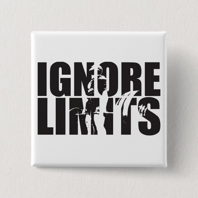 Chapa Cuadrada LÍMITES IGNORATORIOS - Aplazamiento - Motivación d (Anverso)