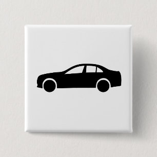 Chapa Cuadrada Limousine Silhouette