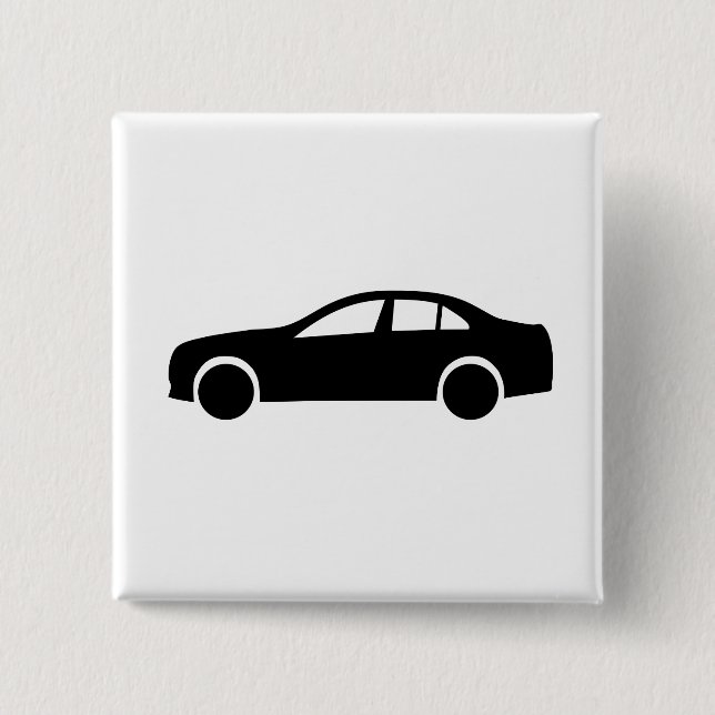Chapa Cuadrada Limousine Silhouette (Anverso)
