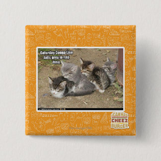 Chapa Cuadrada Línea de Conga de Caturday