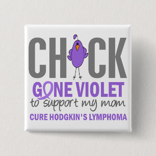 Chapa Cuadrada Linfoma violeta ido de la mamá H