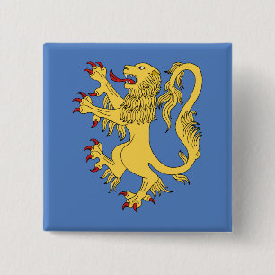 Chapa Cuadrada Lion Rampant