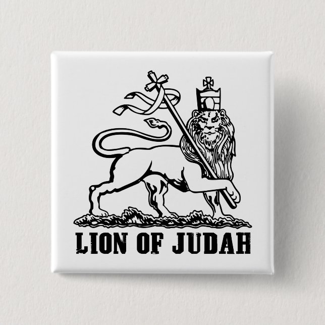 Chapa Cuadrada lionofjuda (Anverso)
