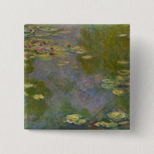 Chapa Cuadrada Lirios de agua de Claude Monet el , 1919