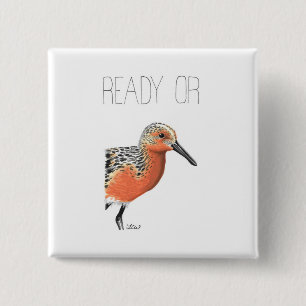 Chapa Cuadrada Listo o nudo (nudo rojo)