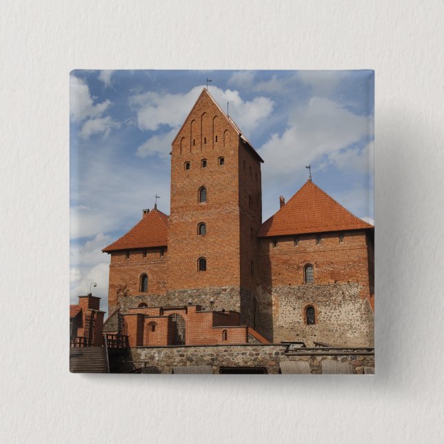 Chapa Cuadrada Lituania, Trakai, Trakai Parque Nacional Histórico (Anverso)