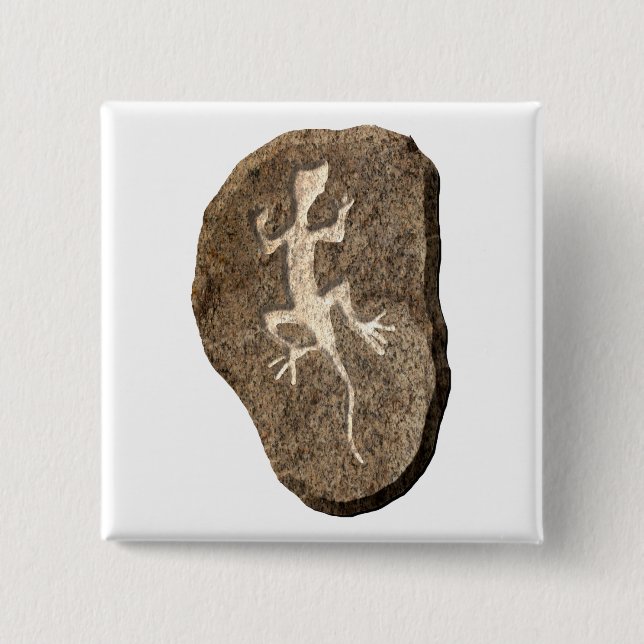 Chapa Cuadrada Lizard-stone (Anverso)
