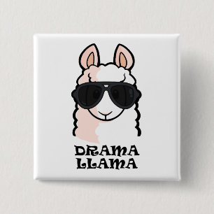 Chapa Cuadrada Llama del drama