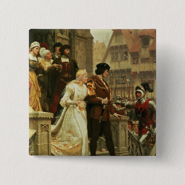 Chapa Cuadrada Llamamiento a las armas, 1888 (Anverso)