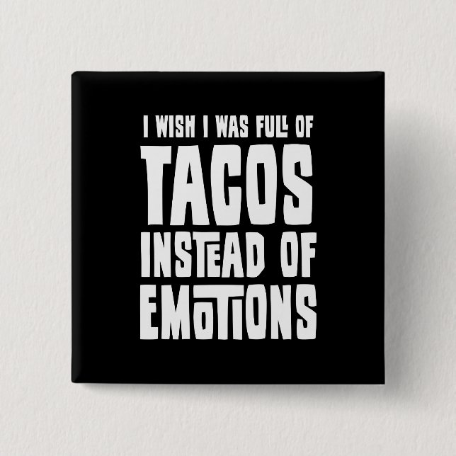 Chapa Cuadrada Lleno de tacos (Anverso)