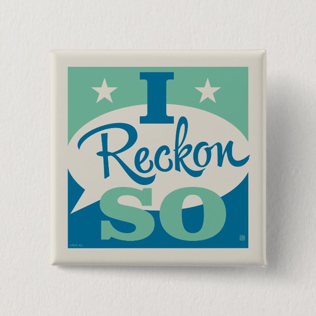 Chapa Cuadrada Lo Reckon (Anverso)