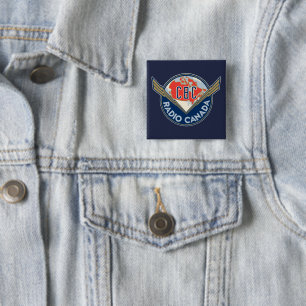 Chapa Cuadrada Logo de CBC 1940