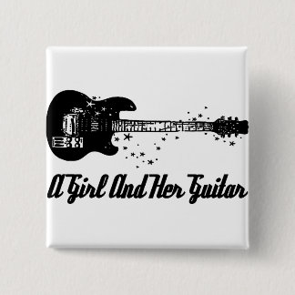 Chapa Cuadrada Logotipo 2" Pin/botón