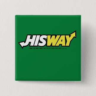 Chapa Cuadrada Logotipo de HISWAY