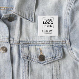 Chapa Cuadrada logotipo moderno personalizado de negocio branded