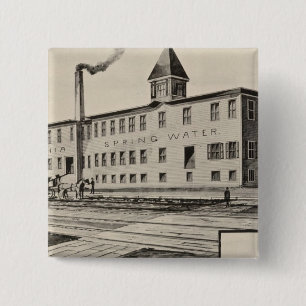 Chapa Cuadrada Londonderry Lithia Spring Water Co