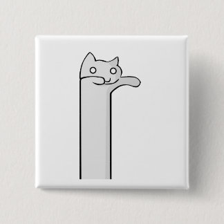Chapa Cuadrada longcat cat minimalism animal