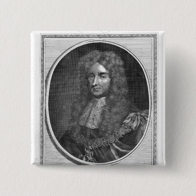 Chapa Cuadrada Lorenza Hyde, 1r conde de Rochester (Anverso)