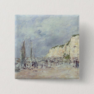 Chapa Cuadrada Los acantilados en Dieppe y la 'París pequena