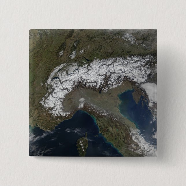 Chapa Cuadrada Los Alpes 3 (Anverso)