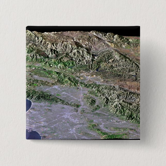 Chapa Cuadrada Los Ángeles, California (Anverso)