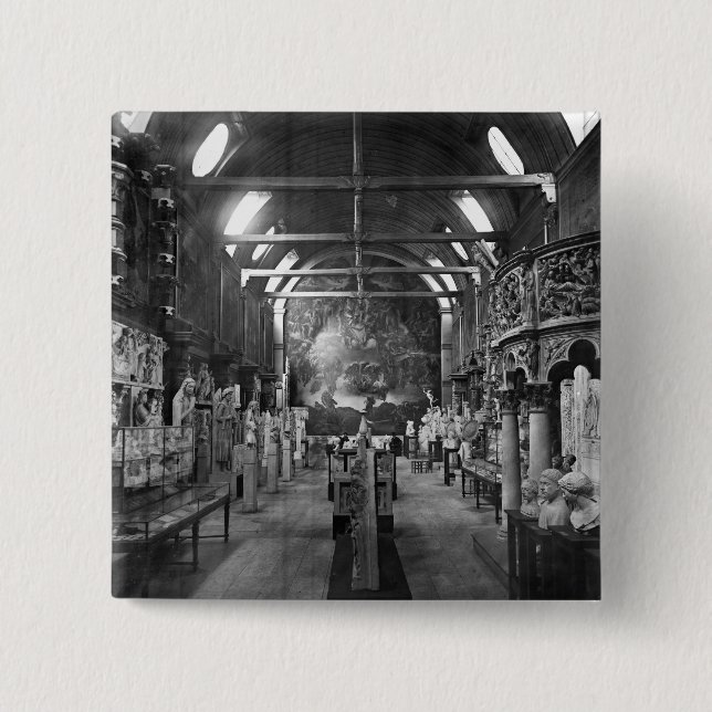 Chapa Cuadrada Los Beaux-Artes del DES de Ecole Nationale (Anverso)