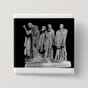 Chapa Cuadrada Los Burghers de Calais, 1889