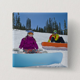 Chapa Cuadrada Los E.E.U.U., Colorado, telururo, padre e hija 3