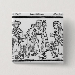 Chapa Cuadrada Los exámenes del panadero de Anne, Juana