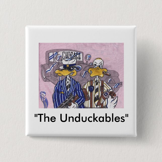 Chapa Cuadrada Los intocables inducibles (Anverso)