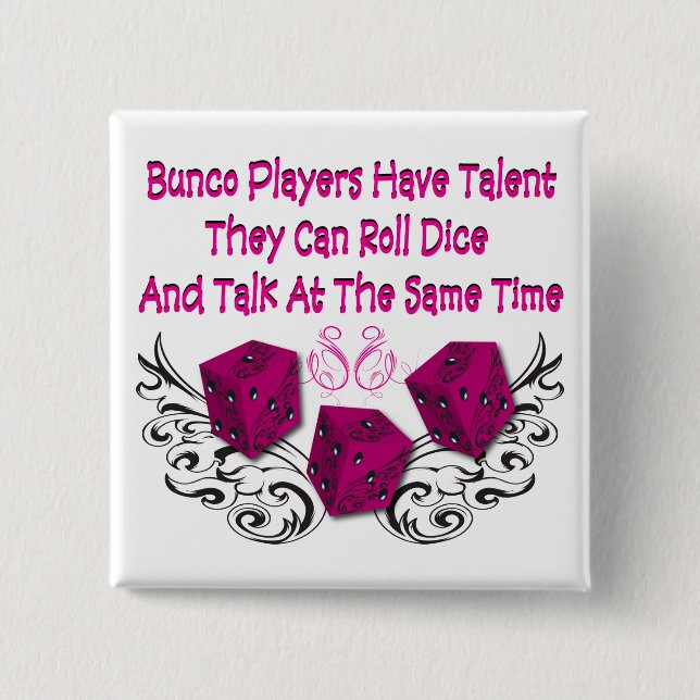 Chapa Cuadrada los jugadores del bunco tienen talento #2 (Anverso)