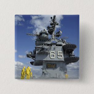 Chapa Cuadrada Los marineros del departamento del aire prueban el