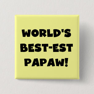 Chapa Cuadrada Los mejores regalos de papel del mundo del texto n