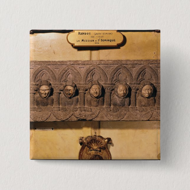 Chapa Cuadrada Los siete pecados mortales (Anverso)