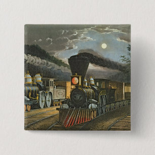 Chapa Cuadrada Los trenes expresos del relámpago, 1863