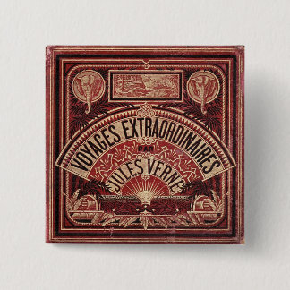 Chapa Cuadrada Los "VIAJES EXTRAORDINAIRES " de Jules Verne