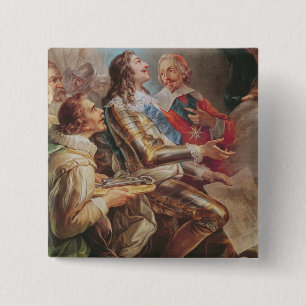 Chapa Cuadrada Louis XIII que dedica la iglesia de Notre-Dame