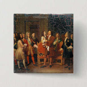 Chapa Cuadrada Louis XV Peter que visita I