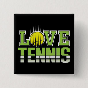 Chapa Cuadrada Love Tennis  