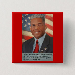 Chapa Cuadrada Lt. Col. Allen West