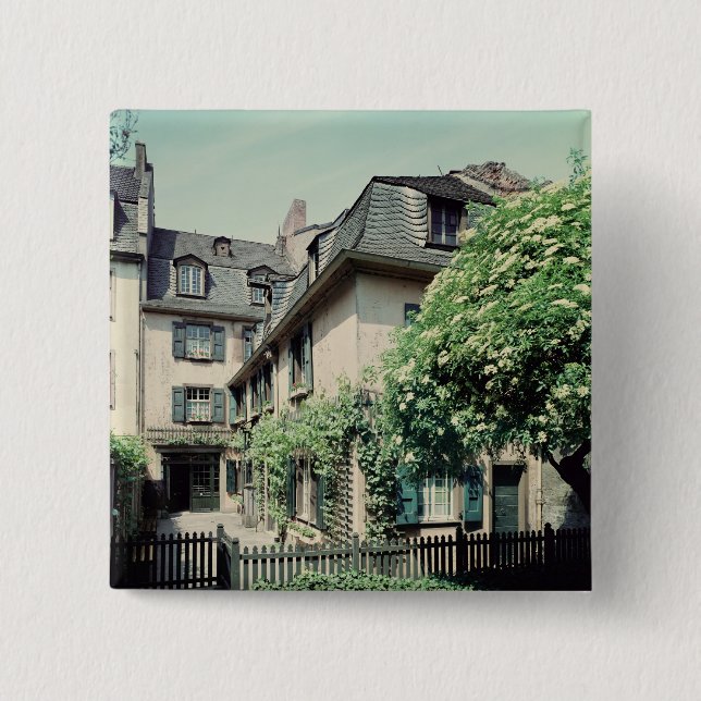 Chapa Cuadrada Lugar de nacimiento de Ludwig van Beethoven (Anverso)