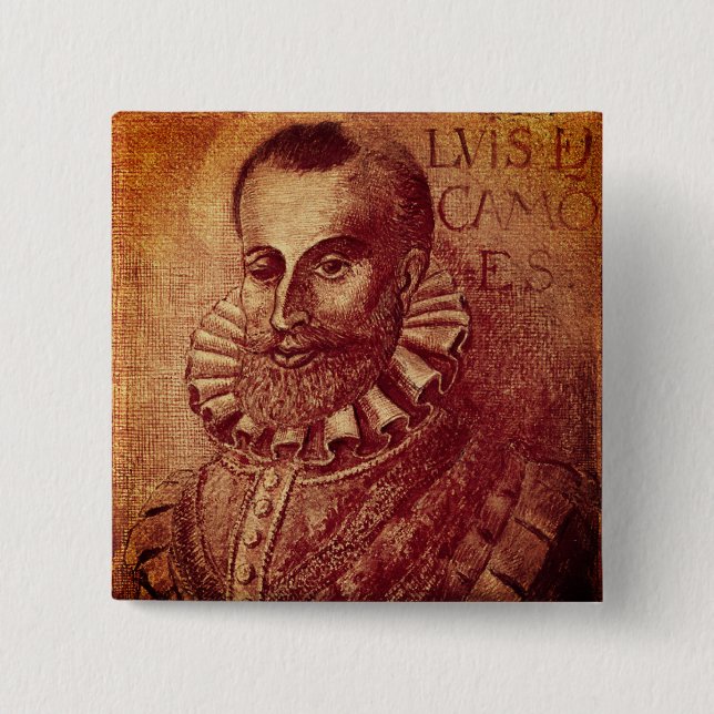 Chapa Cuadrada Luís de Camões (Anverso)