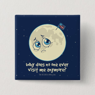 Chapa Cuadrada Luna triste
