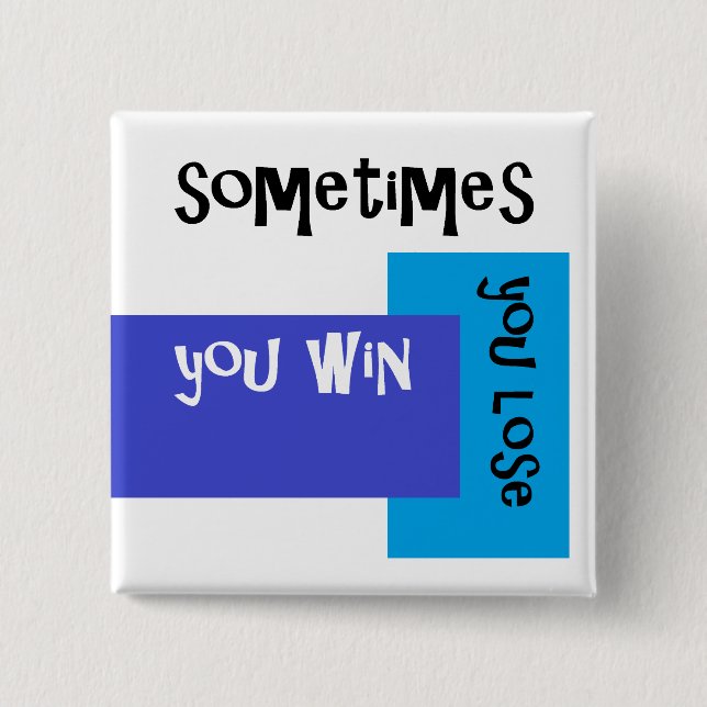 Chapa Cuadrada ❤️ Luv de Luv U yo insignia cuadrada a veces… (Anverso)