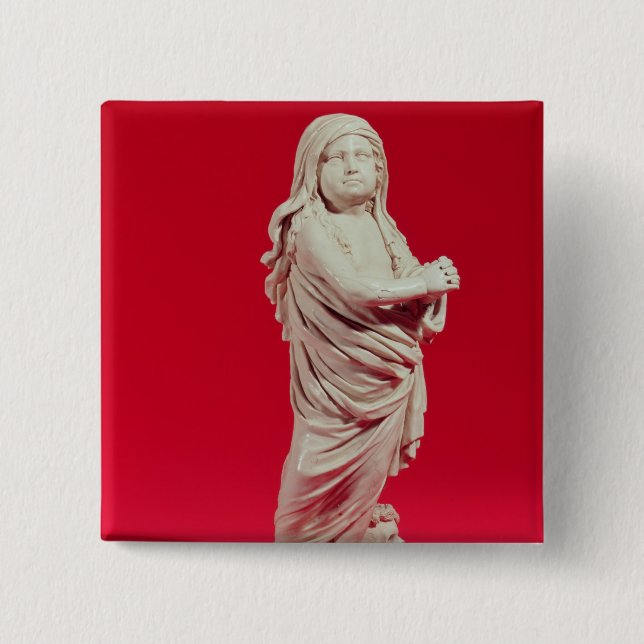 Chapa Cuadrada Lydia Dwight resucitado, 1674 (Anverso)